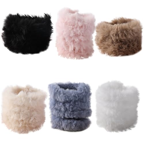 JSGHGDF 6 Farben Plüschpuppen Twisting Sticks Chenille Stiele Pfeifenreiniger Fuzzy Stick Soft Bend Stick Bastelstreifen für Kinder von JSGHGDF