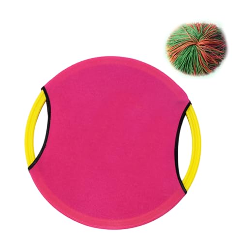 JSGHGDF Disc Wurf Und Fang Paddelspiel Für Kinder Outdoor Spiel Hand Auge Koordination Spannendes Wurf Und Fangkugel Set von JSGHGDF