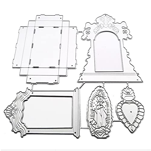 Metall-Stanzform mit Herz-Anhänger, Schablone, Scrapbooking, Album, Papier, Karte von JSGHGDF