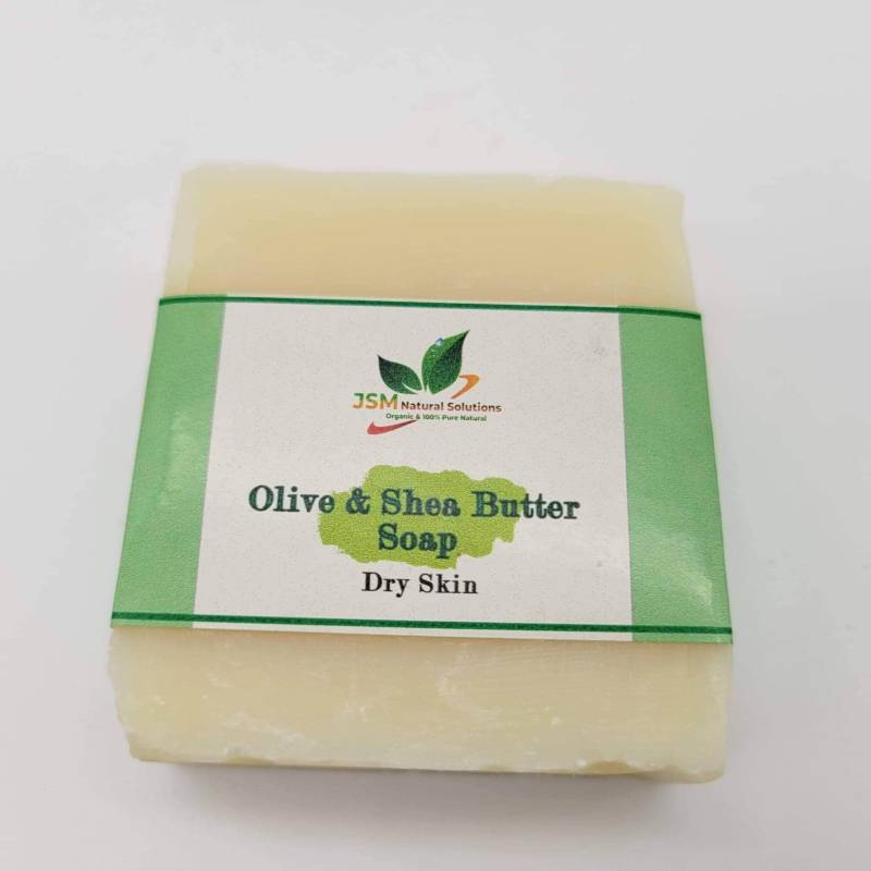 Natürliche Oliven Und Sheabutter Seife, Handgemacht, Für Alle Hauttypen, Palmölfreie Seifenstücke von JSMNatural