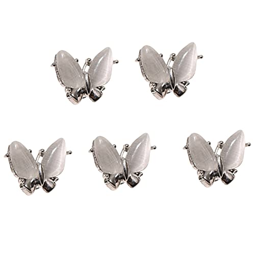 5 x Schmetterlingsnägel, Strasssteine, Kristallschmuck für Dekorationen von JSZDFSV