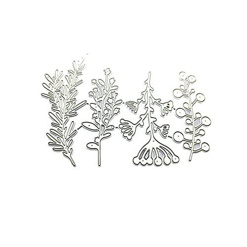 Verschiedene Blumengras-Metall-Stanzformen, Kartenvorlage von JSZDFSV