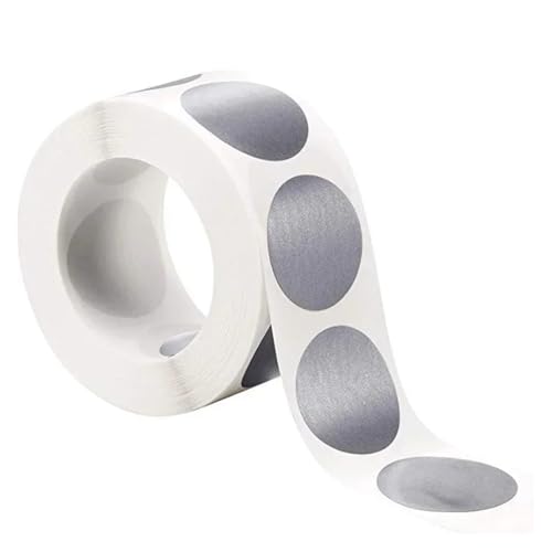 Sticker Rund 300 stücke Rolle Runde Silber Scratch Off Aufkleber 1 Zoll Etiketten Aufkleber for Party Aktivität Gefälligkeiten Schreibwaren Sticker Rund 300 stücke Rolle Runde Silber Scratch Off Aufkleber 1 Zoll Etiketten Aufkleber for Party Aktivität Gefälligkeiten Schreibwaren von JTKSSCS