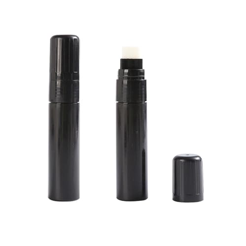 2Pcs 15mm Flache Spitze Leere Farbe Stifte Leere Marker Stift Schwarz Stift Stange Nachfüllbare Leere Farbe Marker Für Schule Büro von JTQYFI