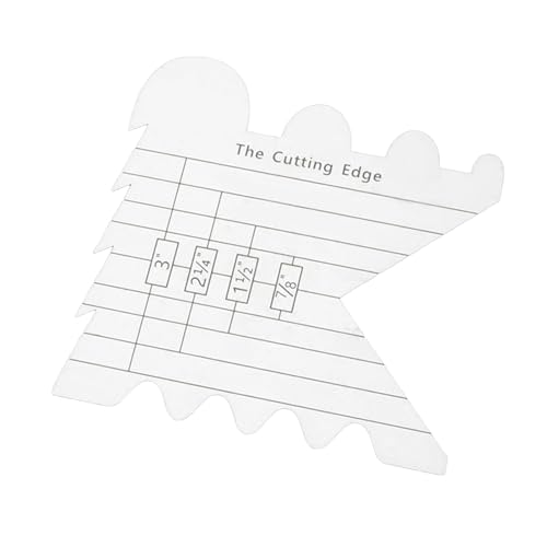 Aluminiumlegierung Schneiden Lineal Schnittkanten Lineal Nähflecken Lineal Lineal Nähen Vorräte Für Quilten Und Handwerk von JTQYFI