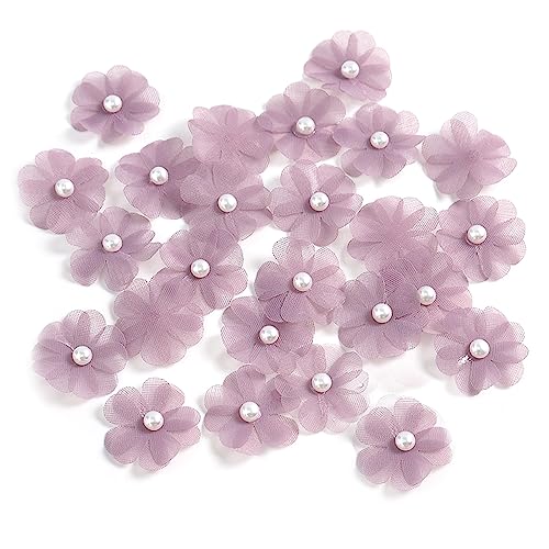 JTQYFI Set Von 30 Gefälschten Blumenköpfen Für Kunsthandwerk Künstliche Seiden Rose Accessoires Für Home Wedding Party Dekoration von JTQYFI