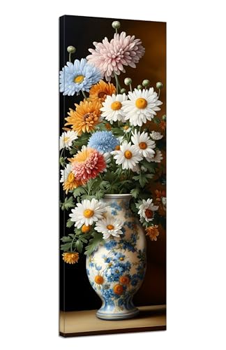 Diamond Painting Blume Diamond Painting Erwachsene Groß XXL 100x300cm,5D Diamant Painting Bilder Vase Diamond Painting Kinder,DIY Mosaikherstellung Bastelset für Haus Wanddeko,Geschenk für Frau J1-59 von JUAIYOON