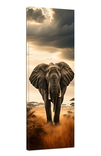 Diamond Painting Elefant Diamond Painting Erwachsene Groß XXL 100x300cm,5D Diamant Painting Bilder Wiese Diamond Painting Kinder,DIY Mosaikherstellung Bastelset für Haus Wanddeko,Geschenk Frau J1-49 von JUAIYOON