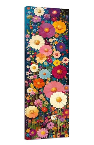 Diamond Painting Erwachsene Bunt Diamond Painting Blume Diamant Painting Bilder Anfänger, DIY 5D Diamant Kunst Malerei Kreuzstich Stickerei Set 70x210cm, für Deko Wohnzimmer, Mädchen Geschenke J1-22 von JUAIYOON