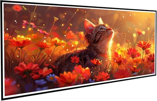 Diamond Painting Erwachsene Groß XXL 100x200cm, 5D Diamant Painting Bilder Diamond Paintings Kinder Katze, DIY Diamant Kunst Malerei Kreuzstich Stickerei Basteln Mädchen, Zimmer Deko Geschenk J2-728 Diamond Painting Erwachsene Groß XXL 100x200cm, 5D Diamant Painting Bilder Diamond Paintings Kinder Katze, DIY Diamant Kunst Malerei Kreuzstich Stickerei Basteln Mädchen, Zimmer Deko Geschenk J2-728 von JUAIYOON