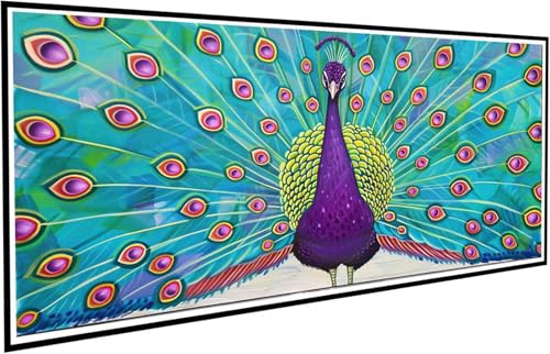 Diamond Painting Pfau Diamant Painting Bilder Tier Diamond Paintings Erwachsene Groß XXL 45x90cm Diamonds Paintings Kinder DIY Mosaikherstellung Bastelset für Halloween Deko Wohnzimmer Geschenk J2-695 Diamond Painting Pfau Diamant Painting Bilder Tier Diamond Paintings Erwachsene Groß XXL 45x90cm Diamonds Paintings Kinder DIY Mosaikherstellung Bastelset für Halloween Deko Wohnzimmer Geschenk J2-695 von JUAIYOON