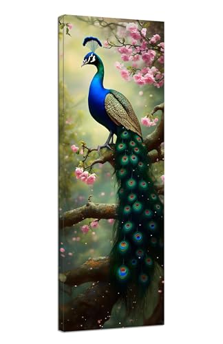 Diamond Painting Pfau Diamond Painting Erwachsene Groß XXL 100x300cm,5D Diamant Painting Bilder Filialen Diamond Painting Kinder,DIY Mosaikherstellung Bastelset für Haus Wanddeko,Geschenk Frau J1-39 von JUAIYOON