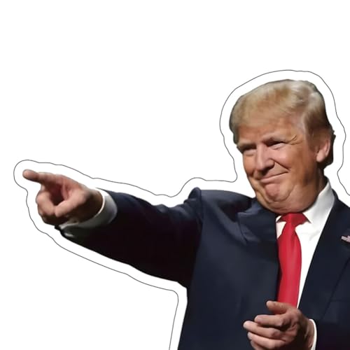 JUCHRZEY 50/100 Stück Trump I Did That Aufkleber, Lustiger Präsident Aufkleber, Wetterfeste Aufkleber for Laptops, Autos und mehr von JUCHRZEY