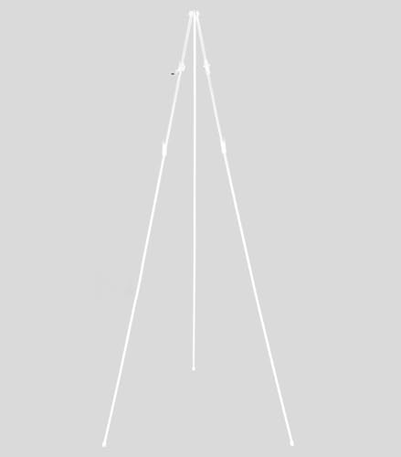 Teleskopische Klappbare Staffelei Großes Höhenverstellbares Tragbares Stativ Hält 11lbs Boden Und Tischplatte Stand Display Staffelei Ständer (weiß) von JUDEWY