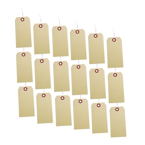 JUMPLAWN 100Stücke Manila Versandetiketten Mit Draht Leere Etiketten Für Verpackung Stabile Robuste Tags Für Kreative Designs Hervorragende Nicht Leicht JUMPLAWN 100Stücke Manila Versandetiketten Mit Draht Leere Etiketten Für Verpackung Stabile Robuste Tags Für Kreative Designs Hervorragende Nicht Leicht von JUMPLAWN