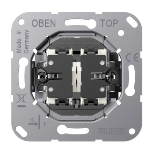 Doppelschalter mit LED LS1912 (Referenz: Jung K505EU5) von JUNG