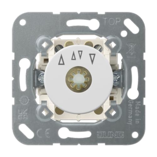 Rollladenmechanismus Unipolar ALPINWEISS (Referenz: Jung 1234.10WW) von JUNG