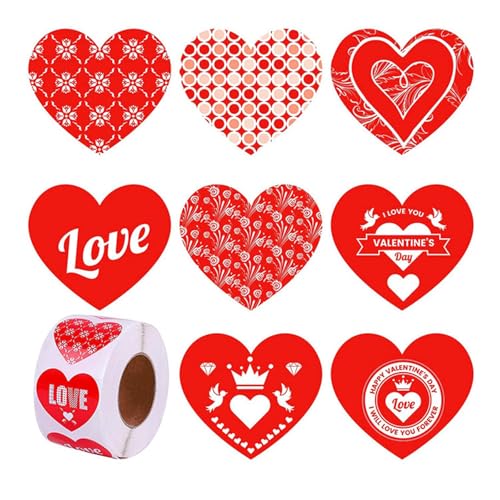 500 Counts Valentinstag Herzaufkleber 25mm 38 Mm Selbstkleberpackungsetiketten Für Hochzeits Valentines Verpackung 500 Counts Valentinstag Herzaufkleber 25mm 38 Mm Selbstkleberpackungsetiketten Für Hochzeits Valentines Verpackung von JUNNASALIKER