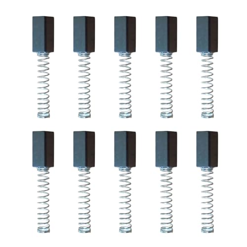 JUNNASALIKER 10Pcs 5x5x12mm Carbon Motor Pinsel Set Nähmaschine Ersatz Zubehör Für Haushalts Nähmaschine von JUNNASALIKER