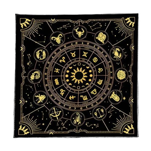 JUNNASALIKER Divinations Tischdecke Konstellationen Astrologie Tarotkarte Tischdecke Altars Stoff Givinationen Brettspiel Accessoire JUNNASALIKER Divinations Tischdecke Konstellationen Astrologie Tarotkarte Tischdecke Altars Stoff Givinationen Brettspiel Accessoire von JUNNASALIKER