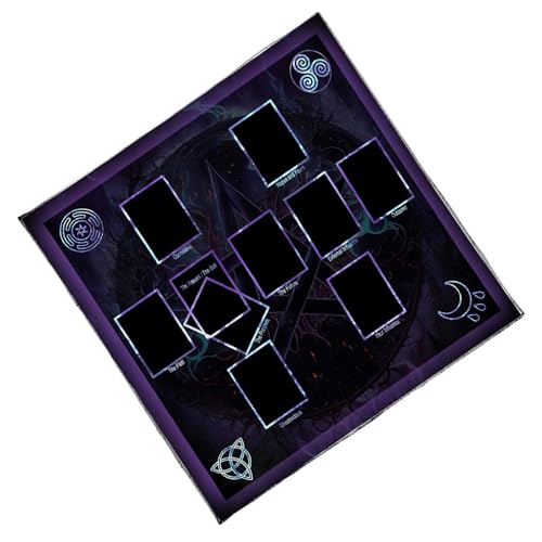 JUNNASALIKER Stoffkartentisch Karten Tuch Wandtee Leseberichtung Tarotkarte Tischdecke Altäre Stoff Einfach Zu Bedienen JUNNASALIKER Stoffkartentisch Karten Tuch Wandtee Leseberichtung Tarotkarte Tischdecke Altäre Stoff Einfach Zu Bedienen von JUNNASALIKER