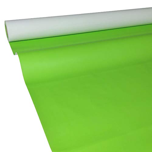 50m x 0,75m JUNOPAX® Papiertischdecke apfel-grün von JUNOPAX