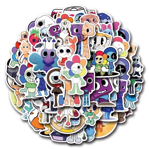 World for Dandys Aufkleber, 54 Pcs Vee Goob Figur Vinyl Wasserdichte Stickers Für Party, Wasserflasche Scrapbook Laptop Skateboard Computer Für Teens Studenten von JUSONGKWCP