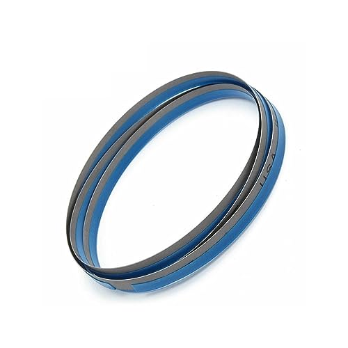 5 Stück 45 Zoll x 1/2 Zoll x 10–14 TPI M42 Bimetall-Sägeblätter, nicht leicht zu brechende M42-Bandsägeblätter for die Industrie 5 Stück 45 Zoll x 1/2 Zoll x 10–14 TPI M42 Bimetall-Sägeblätter, nicht leicht zu brechende M42-Bandsägeblätter for die Industrie von JWOO