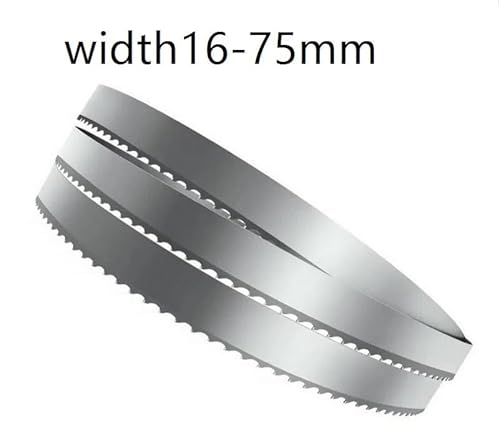 Breite 16–75 mm, TCT-Hartmetallspitze, effizientes Sägeband, for Schneiden von Formstahl-Sägeblattbändern, 1 Stück(2921x20mm) von JWOO