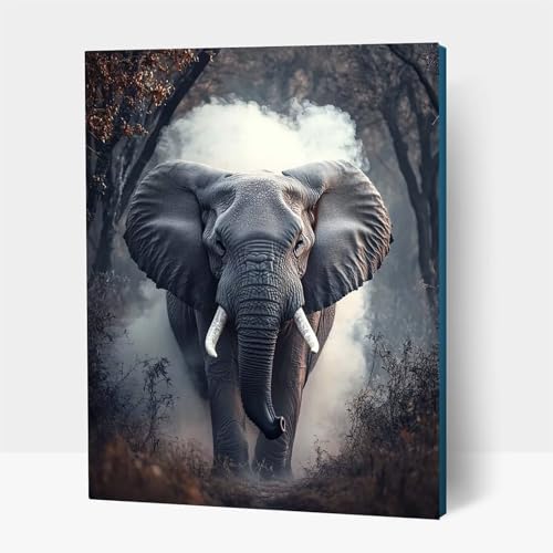 5D Diamond Painting Erwachsene, Diamant Malen Nach Zahlen Elefant mit Diamond Painting Zubehör Set Tier, Vollbohrer leinwand Malen, Diamant Cross Stitch Bastelset Erwachsene 90x120 cm JXL1-21679 5D Diamond Painting Erwachsene, Diamant Malen Nach Zahlen Elefant mit Diamond Painting Zubehör Set Tier, Vollbohrer leinwand Malen, Diamant Cross Stitch Bastelset Erwachsene 90x120 cm JXL1-21679 von JXLEULIN