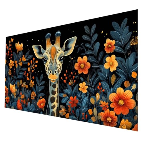 5D Diamond Painting Erwachsene, Diamant Malen Nach Zahlen Giraffe mit Diamond Painting Zubehör Set Blume, Vollbohrer leinwand Malen 30 x 60 CM, Diamant Cross Stitch Bastelset Erwachsene JXL-4862 5D Diamond Painting Erwachsene, Diamant Malen Nach Zahlen Giraffe mit Diamond Painting Zubehör Set Blume, Vollbohrer leinwand Malen 30 x 60 CM, Diamant Cross Stitch Bastelset Erwachsene JXL-4862 von JXLEULIN