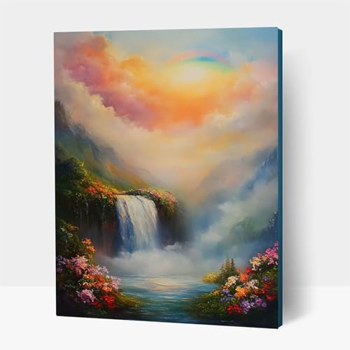 5D Diamond Painting Erwachsene, Diamant Malen Nach Zahlen Stürze mit Diamond Painting Zubehör Set Blume, Vollbohrer leinwand Malen, Diamant Cross Stitch Bastelset Erwachsene 90 x 120 cm JXL1-17559 5D Diamond Painting Erwachsene, Diamant Malen Nach Zahlen Stürze mit Diamond Painting Zubehör Set Blume, Vollbohrer leinwand Malen, Diamant Cross Stitch Bastelset Erwachsene 90 x 120 cm JXL1-17559 von JXLEULIN