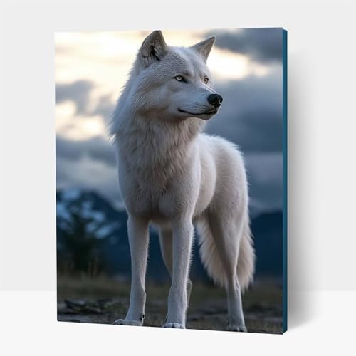 5D Diamond Painting Erwachsene, Diamant Malen Nach Zahlen Wolf mit Diamond Painting Zubehör Set Tier, Vollbohrer leinwand Malen, Diamant Cross Stitch Bastelset Erwachsene 70 x 95 cm JXL1-19837 5D Diamond Painting Erwachsene, Diamant Malen Nach Zahlen Wolf mit Diamond Painting Zubehör Set Tier, Vollbohrer leinwand Malen, Diamant Cross Stitch Bastelset Erwachsene 70 x 95 cm JXL1-19837 von JXLEULIN