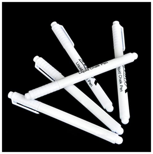 JYMALISA Kreide 1/3 stücke Weiße flüssige Kreide Stift Marker Tafel Tafel Flüssig Tintenstift Benutzen auf Tafelfenster löschbar 13,5 cm Täfelchen kreide(3pcs) von JYMALISA