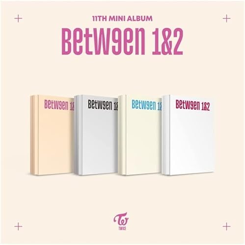 JYP Entertainment TWICE - BETWEEN 1&2 11th Mini Album + Vorbestellungsvorteil + gefaltetes Poster (zufällige Version), 153 x 215 x 20,5 mm, JYPK1452 von JYP Entertainment