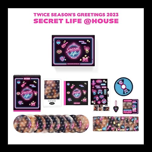 TWICE - SEASON’S GREETINGS 2023 [SECRET LIFE @HOUSE] + Store Gift von JYP Entertainment