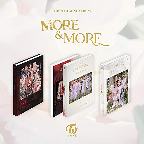 JYP TWICE - More & More (9th Mini Album) Album + Extra Photocards Set (C Ver.) von Dttra