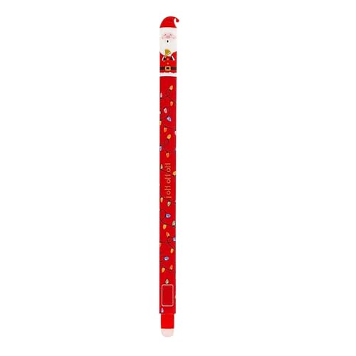 JZXF Legami Radierbare Gelstifte Weihnachten Edition, Löschbaren Gel Stift Cartoon Leicht Zu Reiben-Magic Rub Kugelschreiber, Rot, Blau, Grün Tinte von JZXF