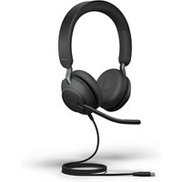 Jabra Evolve2 40 SE MS Headset schwarz von Jabra