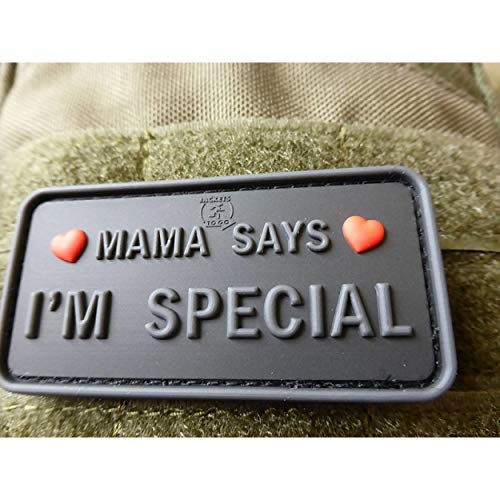 JTG Mama SAYS - I´M Special Patch, blackops/JTG 3D Rubber Patch von Jackets To Go