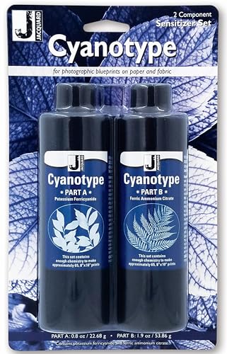 Jacquard Cyanotype Sensitizer Set JCY1100 Fotoentwürfe auf Papier und Stoffen von Jacquard