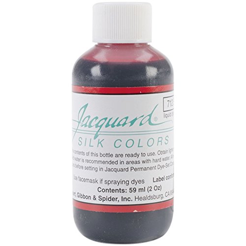 Jacquard Products Seidenfarben, 57 ml, Scharlachrot von Jacquard