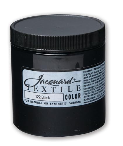 Jacquard Textile Paint 8 Oz Black von Jacquard