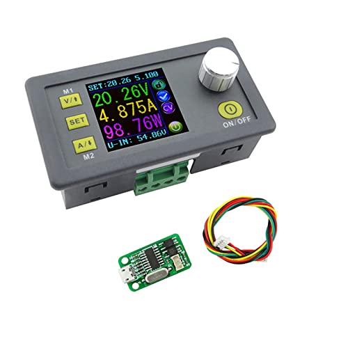 Jadeshay DC DC Wandler DPS5005 Step Down Converter Kommunikationsfunktion, Konstante Spannungsregler LCD Voltmeter Amperemeter Netzteil Regelbar von Jadeshay