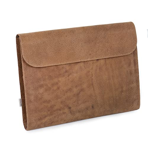 Jahn-Tasche â€“ A4 Dokumentenmappe/Dokumententasche, aus Büffel-Leder, Cognac-Braun, Modell 1042-n von Jahn-Tasche