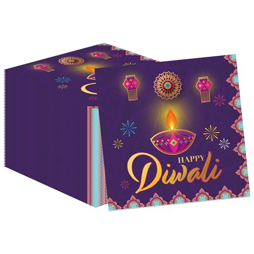 Diwali-Servietten von Jajajuegos