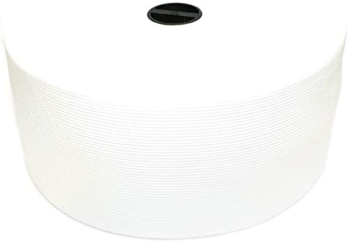 Jajasio Gummiband Weiss 80mm 12 Meter, Elastisches Band für Nähen von Jajasio