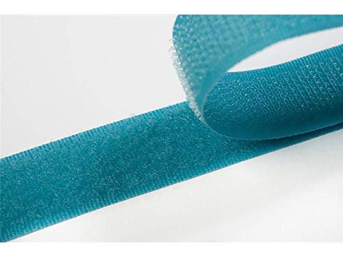 Jajasio Klettband bunt zum Nähen zum aufnähen, 20 mm, türkis #22 25 Meter Flausch und Haken Jajasio Klettband bunt zum Nähen zum aufnähen, 20 mm, türkis #22 25 Meter Flausch und Haken von Jajasio