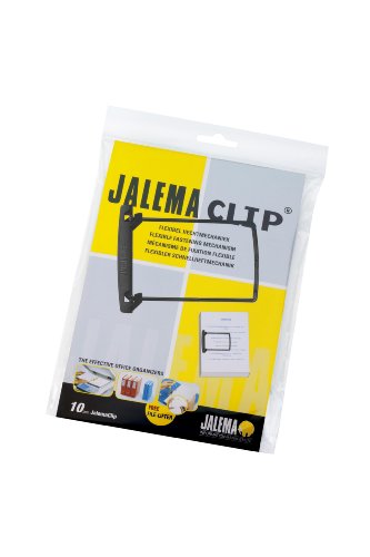 Jalema 5710246 Clip, 10er Packung, schwarz von Djois