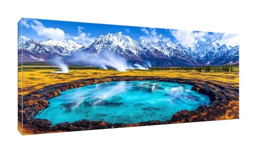 100x250cm 5D Diamond Painting Erwachsene Groß Diamond Painting Yellowstone Park Diamant painting Kinder Stickerei Kunst Malerei Nach Zahlen Kits Diamond Painting Set für Wanddekoration zu Hause G-387 von Jalican